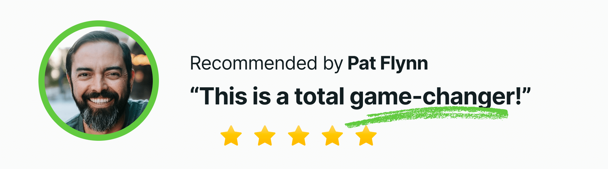 pat flynn short recommendation